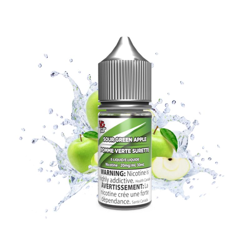 2. BEST SELLING IVG SOUR GREEN APPLE  SALT NIC E-LIQUID @ MISTER VAPOR CANADA TORONTO, NORTH YORK, ETOBICOKE, AND BURLINGTON