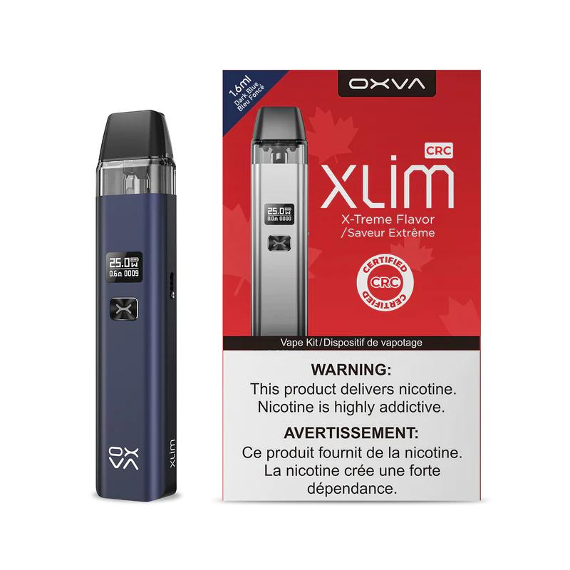 #1 VAPE SHOP DELIVERING THE NEW POD SYSTEM OXVA XLIM POD KIT [CRC] DARK BLUE MISTER VAPOR TORONTO CANADA
