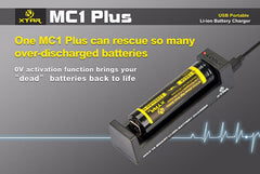 XTAR - ANT MC1 Plus Battery Charger - Mister Vapor