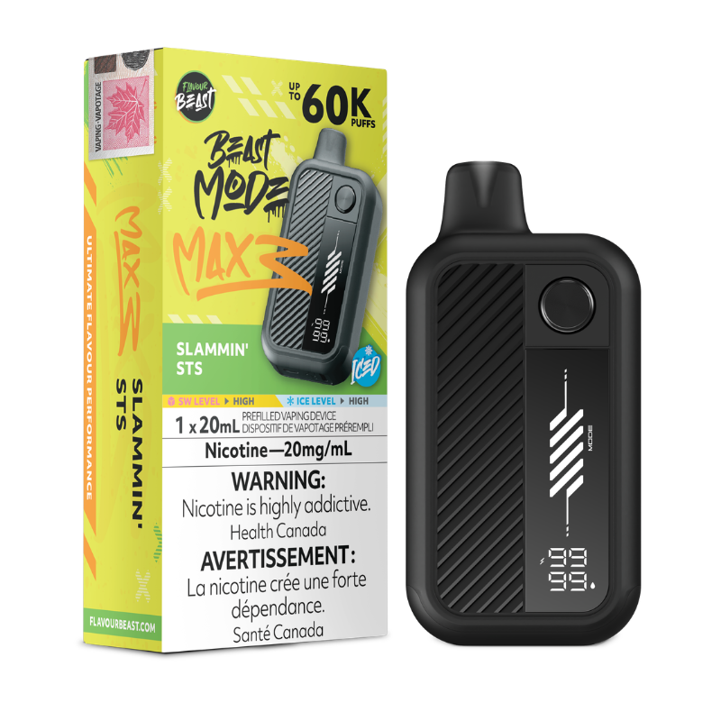 Flavour Beast - Beast Mode Max 3 60k Slammin' STS Iced Disposable Vape