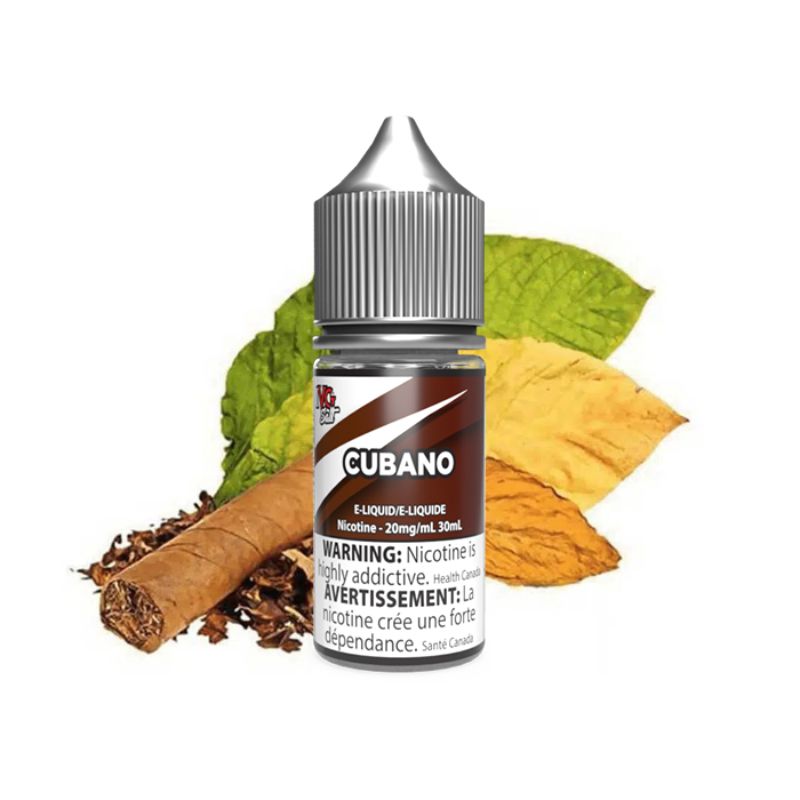 1. BEST RANKED TOBACCO IVG CUBANO SALT NIC E-LIQUID AVAILABLE AT MISTER VAPOR CANADA