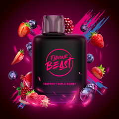 BUY LEVEL X TRIPPIN' TRIPLE BERRY BOOST FLAVOUR BEAST PODS AT MV QC