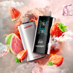 NEW FLAVOUR BEAST UNLEASHED DCP 20k EPIC APPLE PEACH ICED DISPOSABLE VAPE