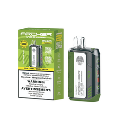 ARCHER VAPMOD 25k DOUBLE MINT DISPOSABLE VAPE MISTER VAPOR CANADA, ONTARIO, QUEBEC, ALBERTA, MANITOBA, NOVA SCOTIA, PEI, SAK, HALIFAX