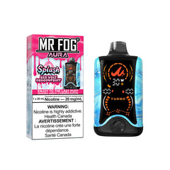 Mr Fog Aura 60K Disposable Vape - Splash Red Volt Dragonfruit