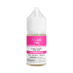 Allo Ultra Nicotine Salts E-Liquid - Watermelon Ice - E-Liquid - Mister Vapor