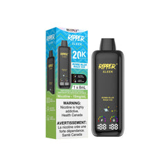 Ripper Sleek 10mg Disposable Vape - Bomb Blue Razz Ice, 20k Puffs