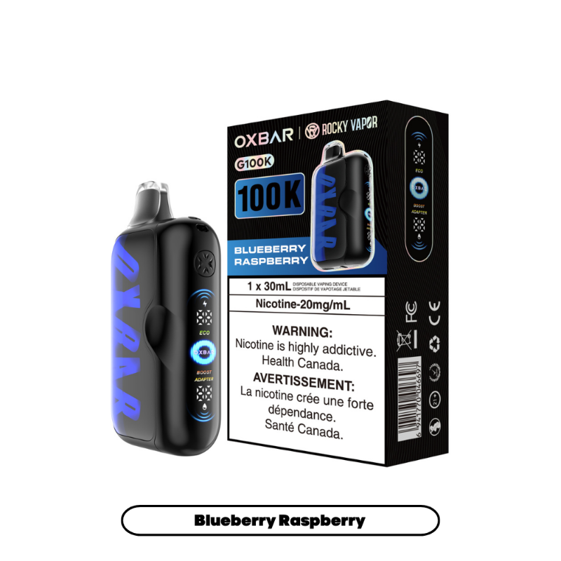 Oxbar G100k Disposable Vape - Blue Raspberry