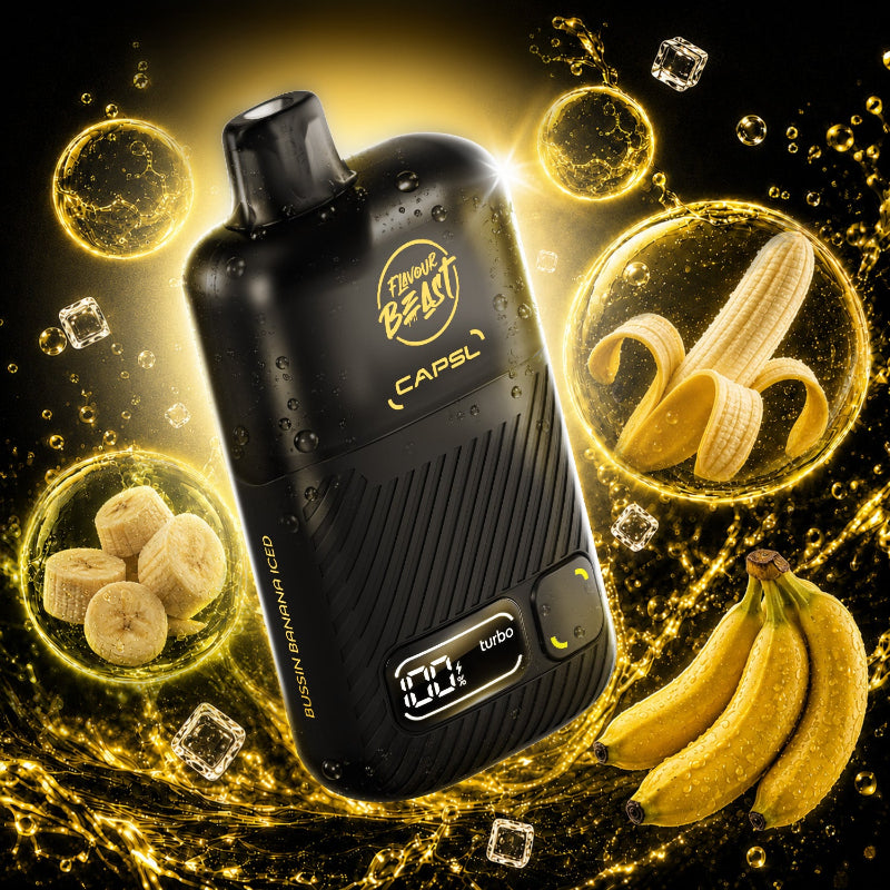 Flavour Beast x CAPSL AFX30 150K - Bussin Banana Iced