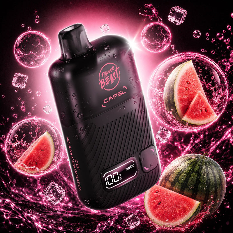 Flavour Beast x CAPSL AFX30 150K - Weekend Watermelon Iced