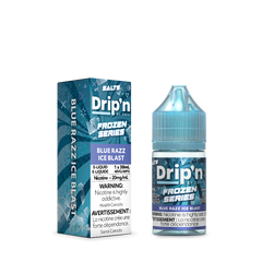 DRIP'N FROZEN SERIES NICOTINE SALT 30ML - BLUE RAZZ ICE