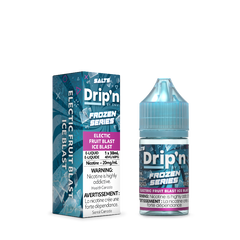 DRIP'N FROZEN SERIES NICOTINE SALT 30ML - ELECTRIC FRUIT BLAST ICE