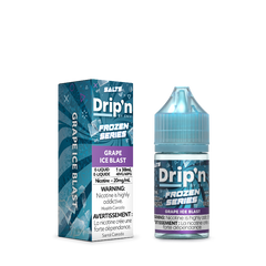 DRIP'N FROZEN SERIES NICOTINE SALT 30ML - GRAPE ICE