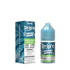 DRIP'N FROZEN SERIES NICOTINE SALT 30ML - GREEN APPLE ICE