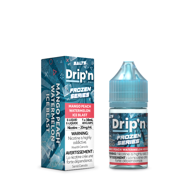 DRIP'N FROZEN SERIES NICOTINE SALT 30ML - MANGO PEACH WATERMELON ICE