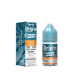 DRIP'N FROZEN SERIES NICOTINE SALT 30ML - SNAZZY S STORM ICE