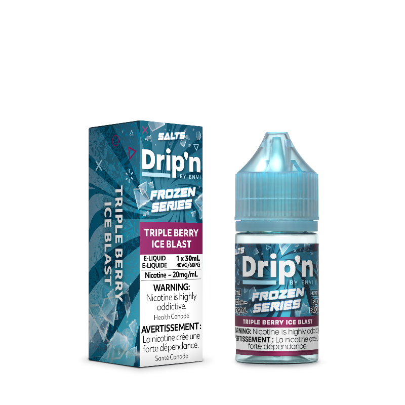 DRIP'N FROZEN SERIES NICOTINE SALT 30ML - TRIPLE BERRY ICE