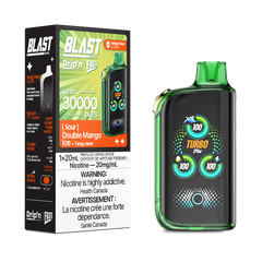 DRIP'N BY ENVI X FASTA BLAST SOUR SERIES DOUBLE MANGO ICE 30K DISPOSABLE VAPE