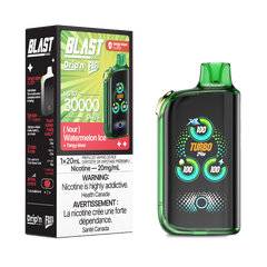 DRIP'N BY ENVI X FASTA BLAST SOUR SERIES WATERMELON ICE 30K DISPOSABLE VAPE