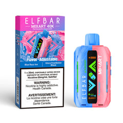 Elf Bar MixArt 40k Blue Razz Ice (Blueberry Ice + Raspberry Ice) Disposable Vape

