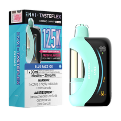 Envi x Tasteflex Cresmo 125k Disposable Vape - Blue Razz Ice