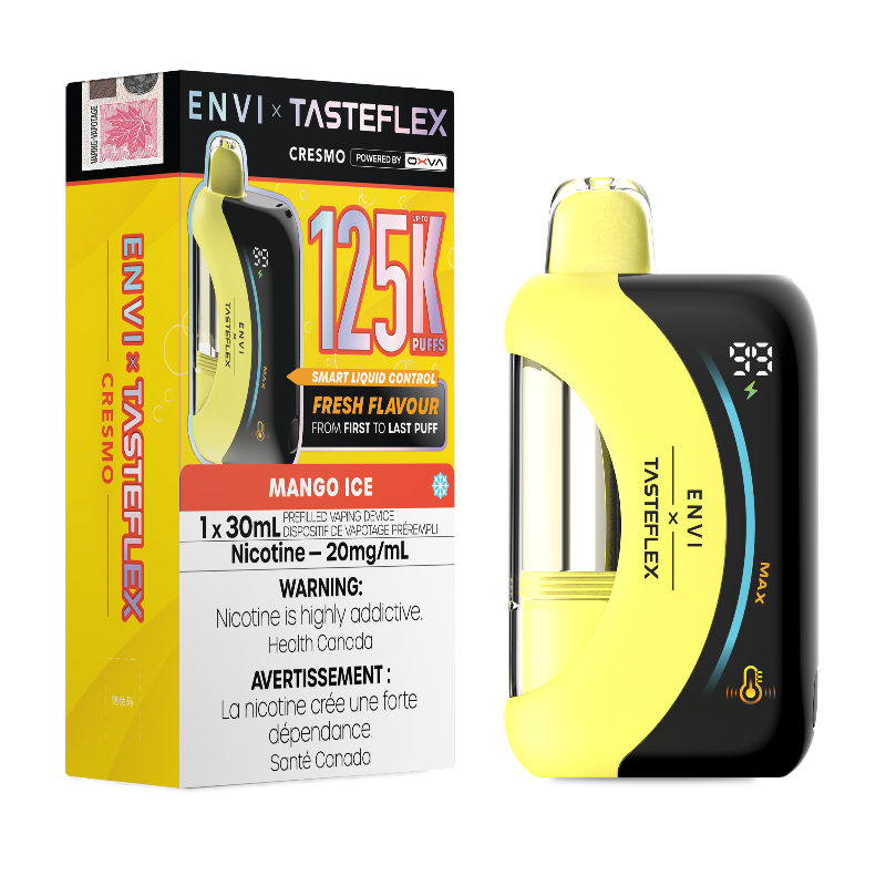 Envi x Tasteflex Cresmo 125k Disposable Vape - Mango Ice