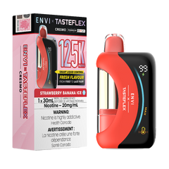 Envi x Tasteflex Cresmo 125k Disposable Vape - Strawberry Banana Ice