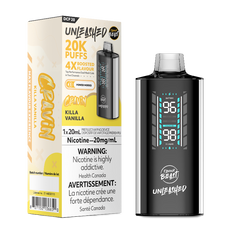 KILLA VANILLA FLAVOUR BEAST DCP 20K VAPE– 20,000 PUFFS & CUSTOMIZABLE FEATURES