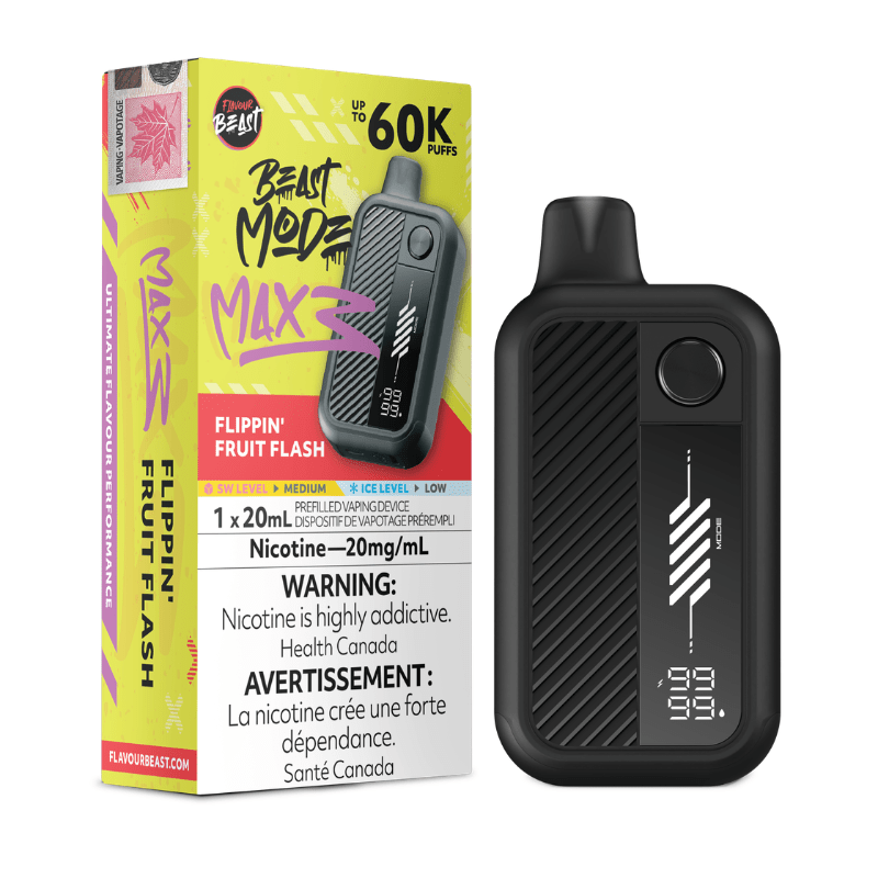 Flavour Beast - Beast Mode Max 3 60k Flippin' Fruit Flash Disposable Vape - DISPOSABLE - Mister Vapor