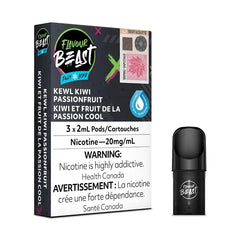 BEST IN SHOW FLAVOUR BEAST KEWL KIWI PASSIONFRUIT ICED POD MISTER VAPOR TORONTO , BURLINGTON ONTARIO CANADA