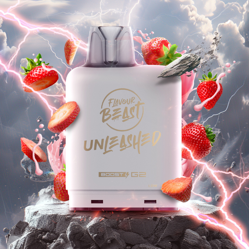 FLAVOUR BEAST UNLEASHED BOOST G2 STRAWBERRY POD