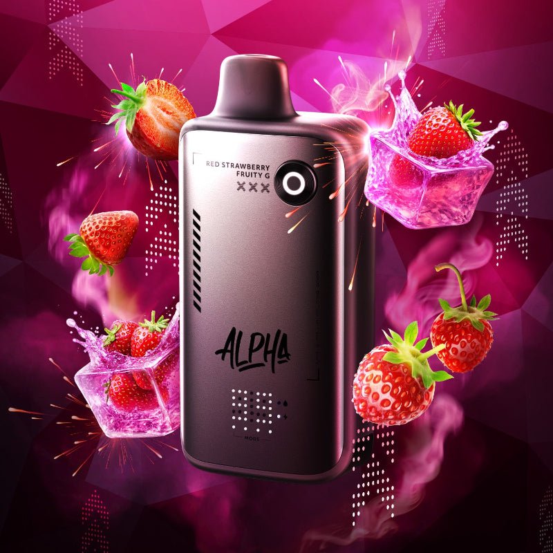 Flavour Beast Alpha 80K Disposable Vape - Fruity G Red Strawberry, 30mL - DISPOSABLE - Mister Vapor