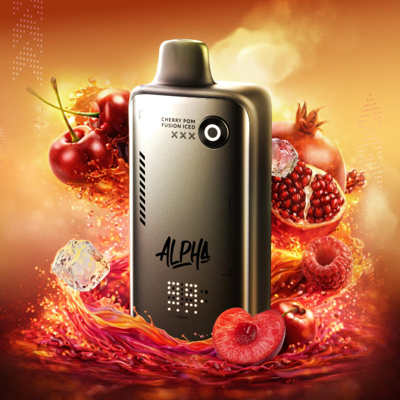 Flavour Beast Alpha 80K Disposable Vape - Blended Cherry Pom Fusion Iced , 30mL