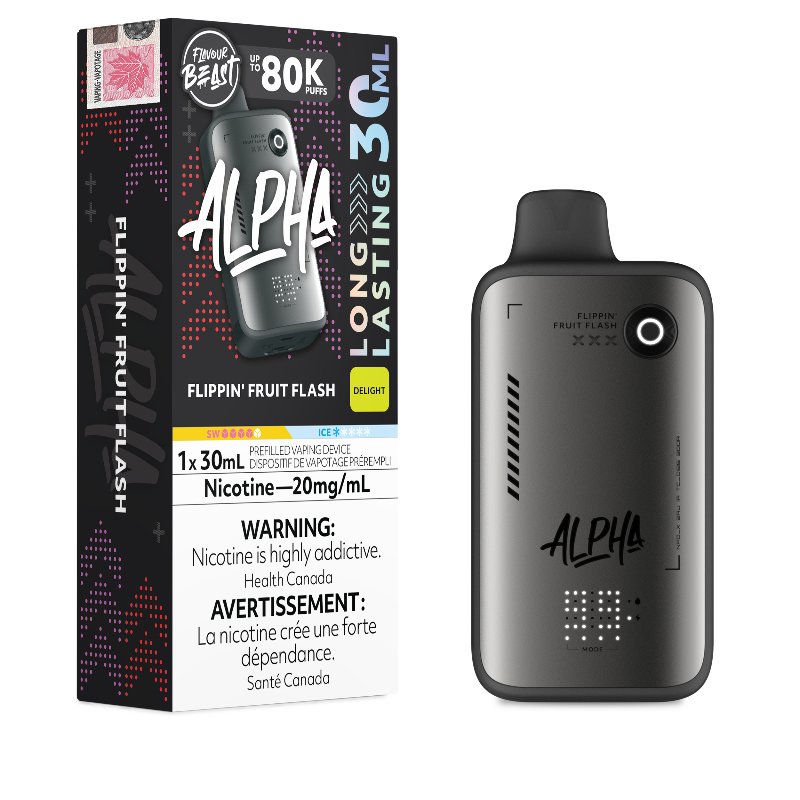 Flavour Beast Alpha 80K Disposable Vape - Flippin' Fruit Flash, 30mL