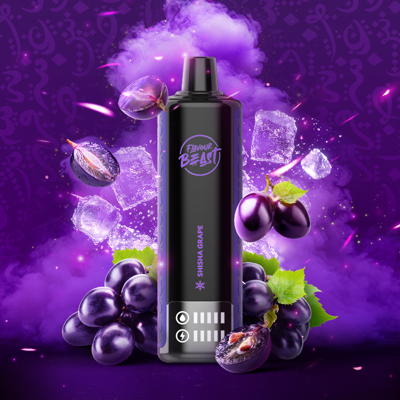 Enjoy the rich, sweet taste of Shisha Grape with every puff. This smooth, authentic flavour offers a refreshing twist on classic grape, delivering a satisfying vape experience.