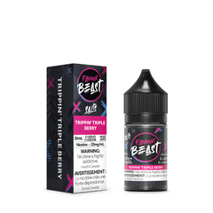 BEST SELLING FLAVOUR BEAST E-LIQUID TRIPPIN' TRIPLE BERRY SALT AT MISTER VAPOR CANADA