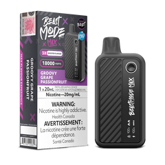 BEAST MODE MAX 18K GROOVY GRAPE PASSIONFRUIT DISPOSABLE VAPE AT MISTER VAPOR CANADA