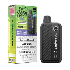 BUY BEAST MODE MAX 18K SUPER SOUR BLUEBERRY DISPOSABLE VAPE AT MISTER VAPOR