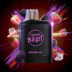 New Flavour !TANGY BERRIES ICED LEVEL X BOOST PODS Buy Now , with 25000 puffs and adjustable boost modes .