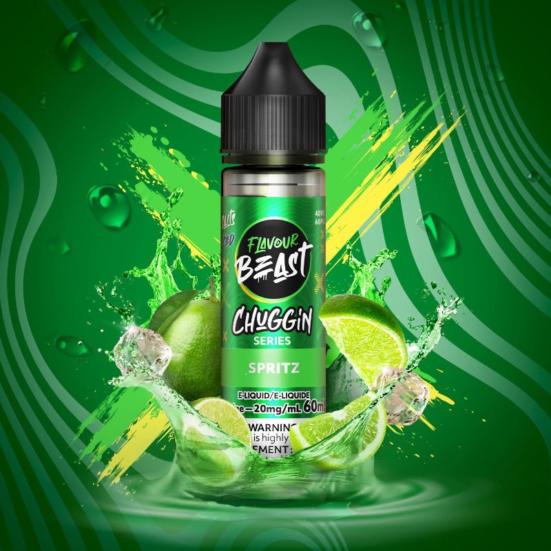 Flavour Beast Chuggin E-Liquid Spritz Salt (30mL/60mL) - E-Liquid - Mister Vapor