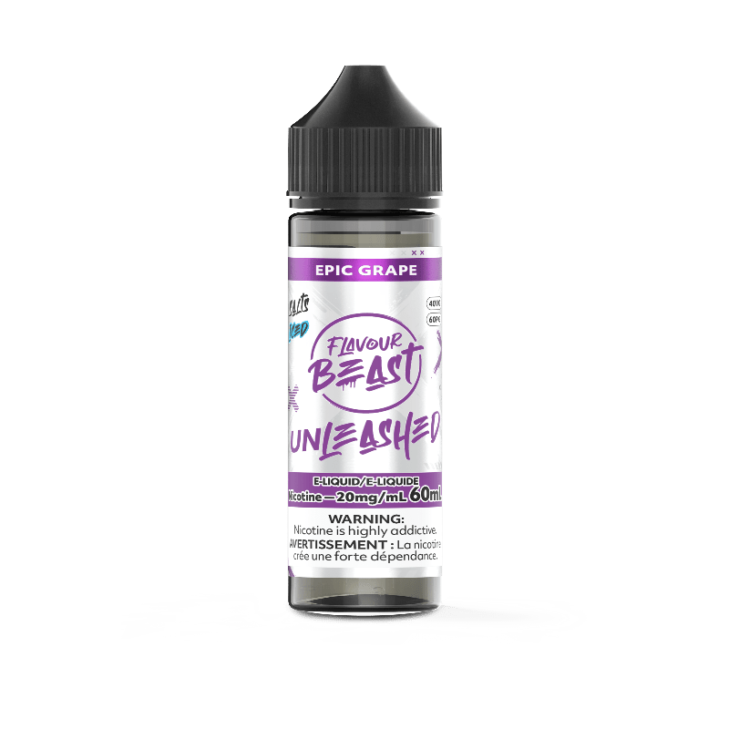 Flavour Beast Unleashed Salt - Epic Grape Ice (30mL/60mL) - E-Liquid - Mister Vapor