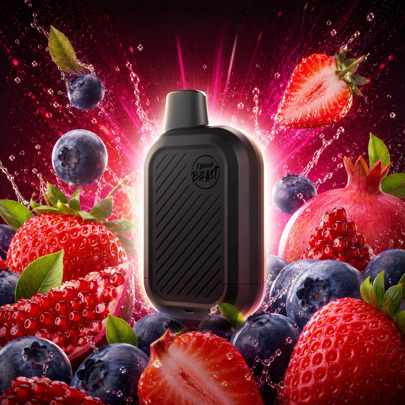 Flavour Beast SIX Disposable - Trippin' Triple Berry