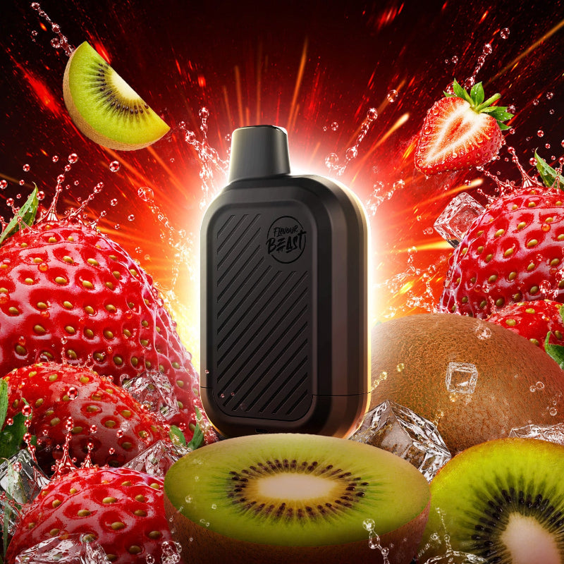 Flavour Beast SIX Disposable - Supreme Strawberry Kiwi Iced