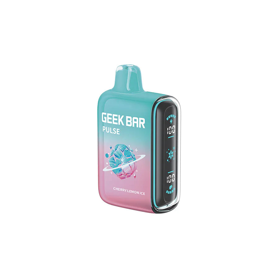 BUY GEEK BAR PULSE CHERRY LEMON ICE DISPOSABLE at Mister Vapor QC,NS,NB Can