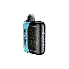 Savor the bold fusion of tangy citrus flavors, cooled to perfection with a crisp icy finish with the Geek Bar Pulse X. 25,000 puffs, 20ML e-liquid, 3D screen, LED lights & adjustable airflow.