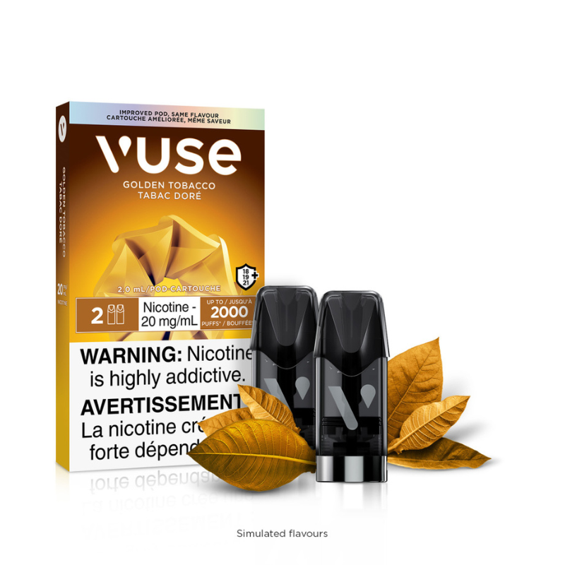 VUSE GOLDEN TOBACCO ePOD POD