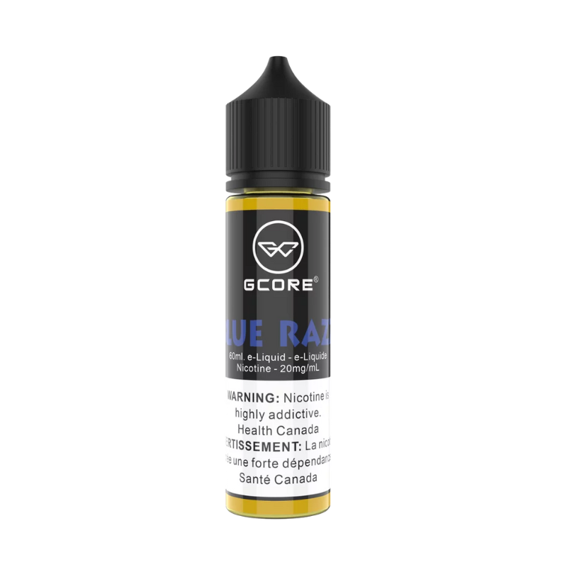 BEST VAPE STORE TORONTO GCORE E-JUICE BLUE RAZZ SALTS (60ML) MR. VAPOR