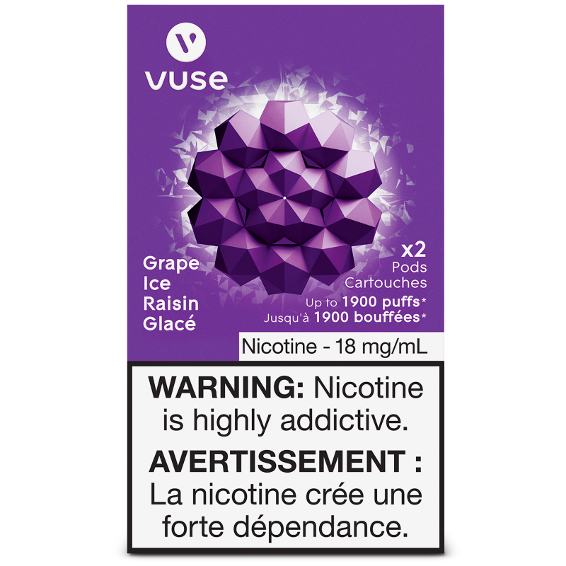 BUY VUSE GRAPE ICE ePOD POD AT MISTER VAPOR TORONTO, BURLINGTON, ETOBICOKE, NORTH YORK, BLOOR WEST VILLAGE