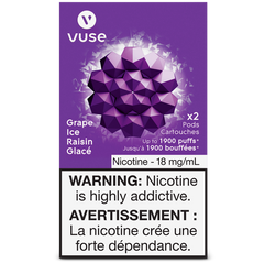 BUY VUSE GRAPE ICE ePOD POD AT MISTER VAPOR TORONTO, BURLINGTON, ETOBICOKE, NORTH YORK, BLOOR WEST VILLAGE