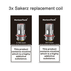 HORIZONTECH SAKERZ REPLACEMENT COIL (3 PACK)